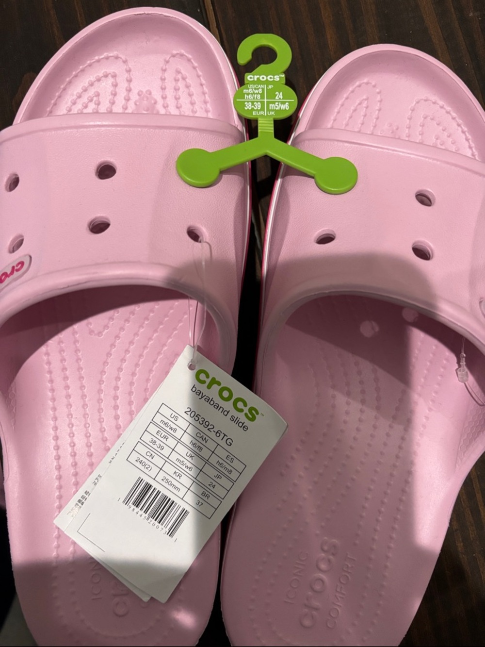 CROCS Bayaband Slide in Light Pink